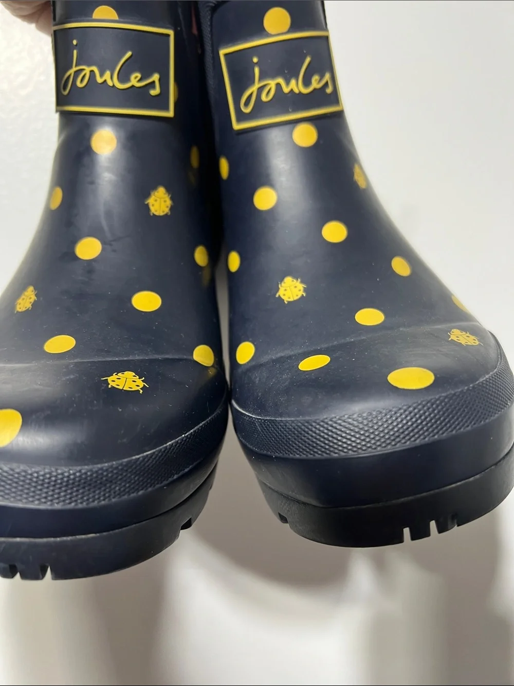 Joules Kids' Polka Dot Rain Boots